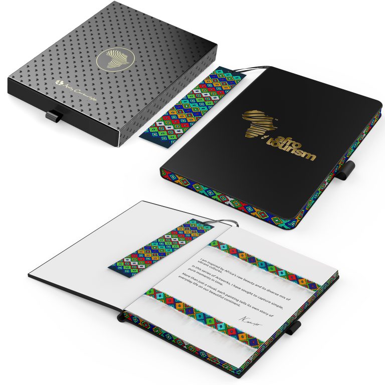 Executive Notebooks Book Gift Holders Organizer kenya branding promotional Custom gift card corporate Notebook banner Pitstop printshop