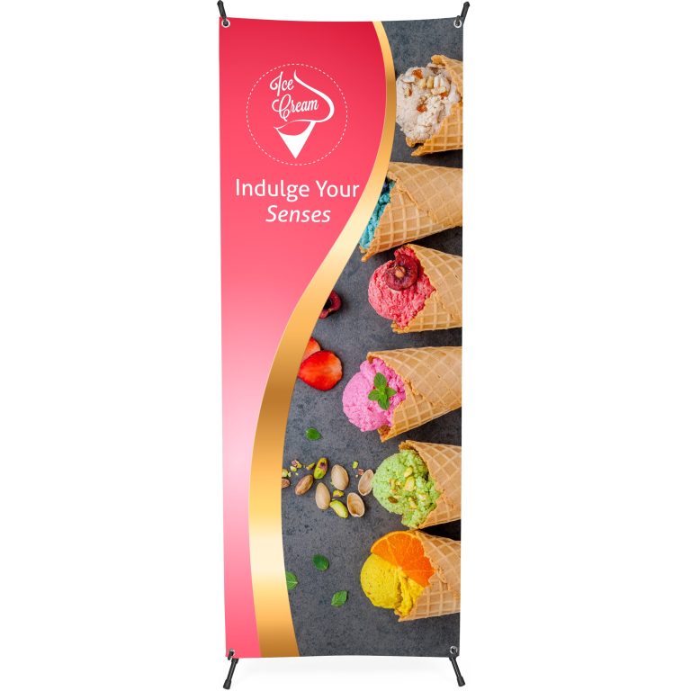 X Frame Banners Exhibition Marketing media-banner kenya branding promotional Custom gift card corporate Notebook banner Pitstop printshop