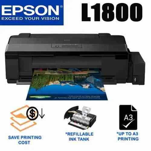 Epson L1800 A3 sublimation printer (with inks) kenya branding promotional Custom gift card corporate Notebook banner Pitstop printshop