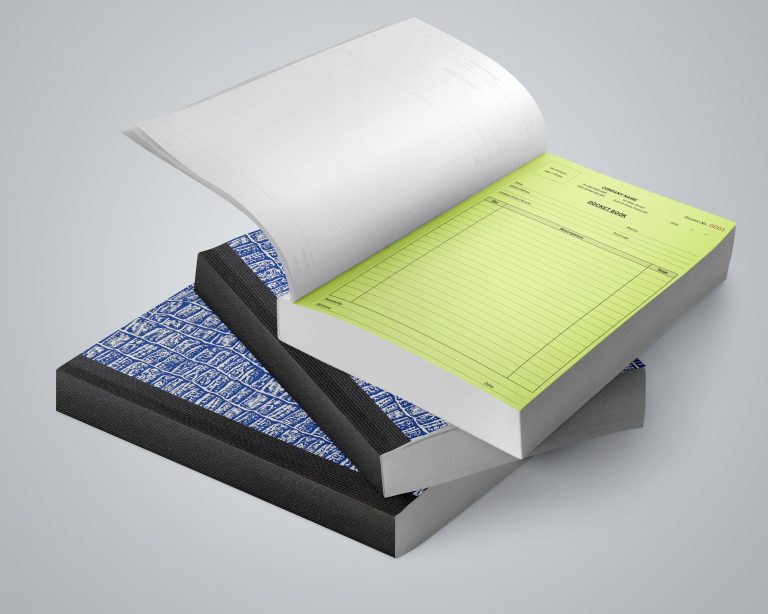 Invoice and Receipts Books Book Organizer kenya branding promotional Custom gift card corporate Notebook banner Pitstop printshop