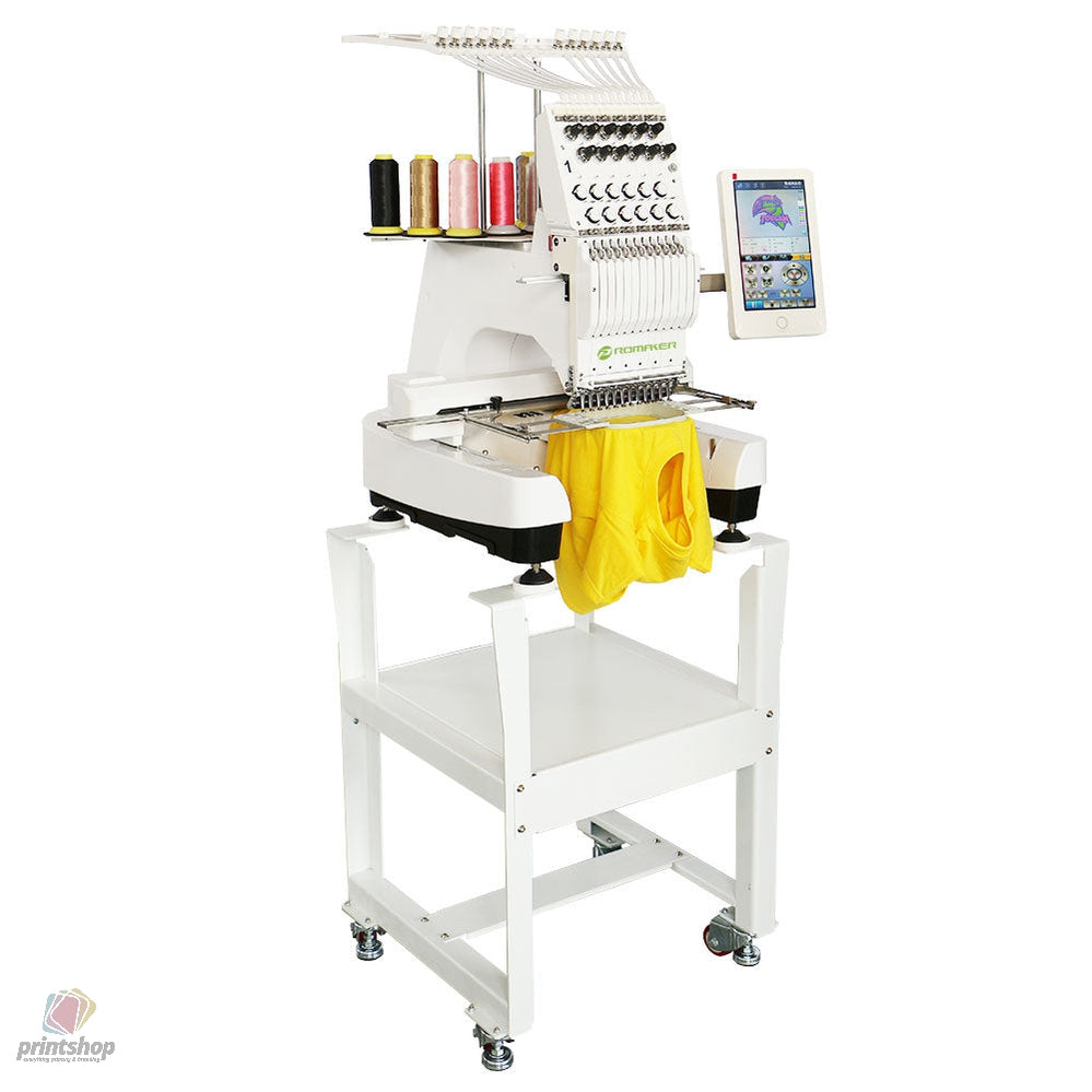 1 head 12 needles embroidery machine kenya branding promotional Custom gift card corporate Notebook banner Pitstop printshop