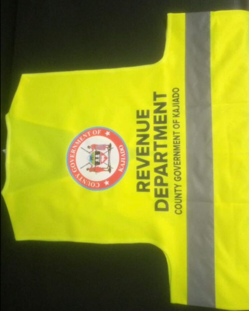 Reflective vests Clothes kenya branding promotional Custom gift card corporate Notebook banner Pitstop printshop